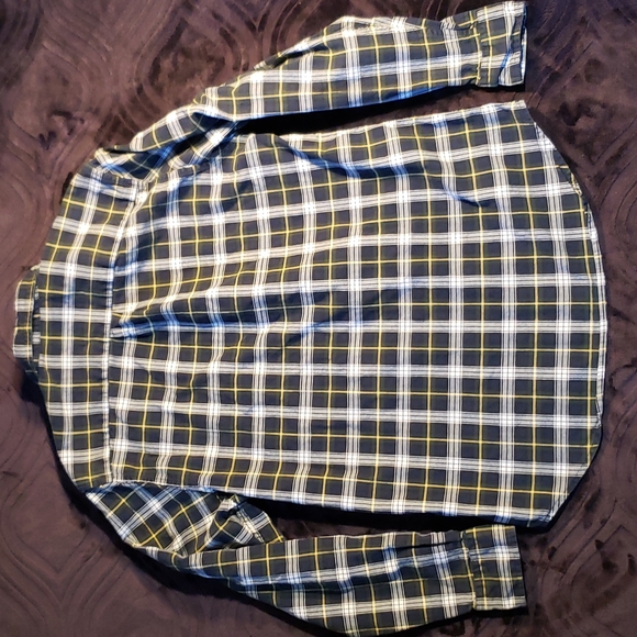 St. John’s Bay Vintage Flannel Long Sleeved Button Down/Up Shirt - Picture 7 of 7